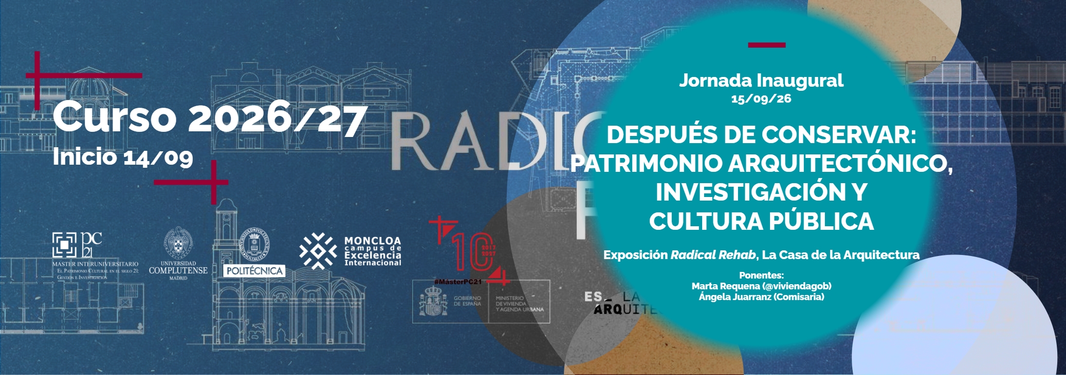 Inicio del curso académico 2026-2027